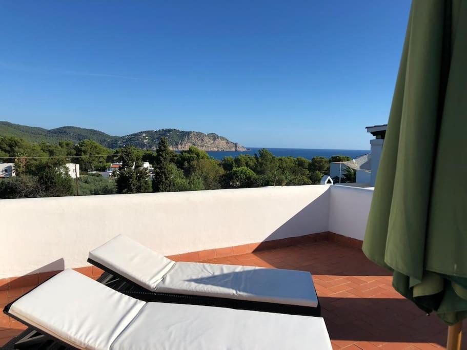 Vila Casa En Ibiza Con Vistas Increibles En Playa Des Figueral Exteriér fotografie