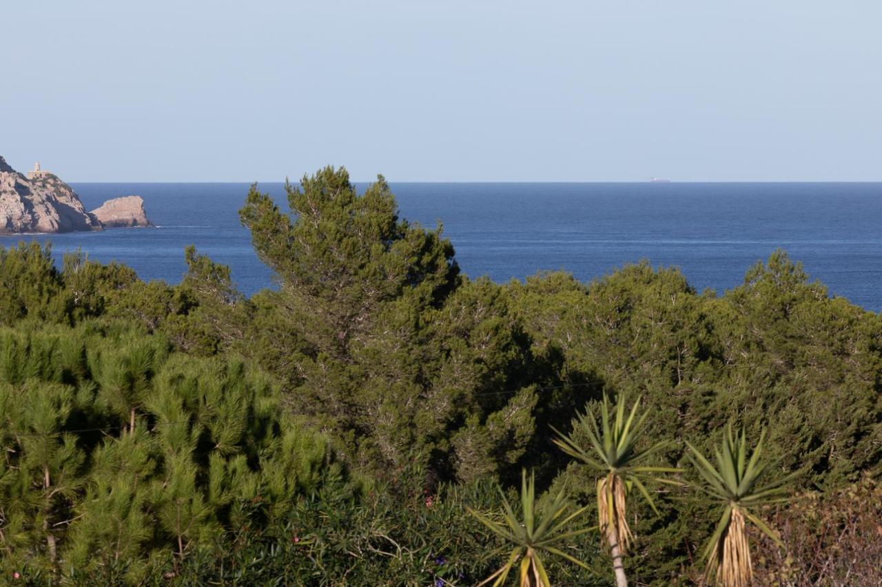 Vila Casa En Ibiza Con Vistas Increibles En Playa Des Figueral Exteriér fotografie
